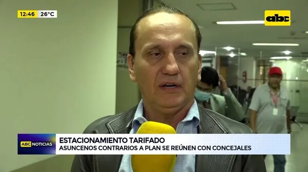 Estacionamiento Tarifado: Asuncenos contrarios a plan se reúnen con concejales - ABC Noticias - ABC Color