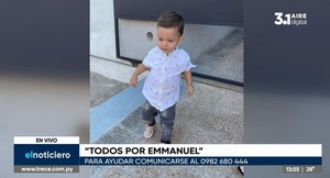 Niño con rara enfermedad necesita ayuda para costear cirugía - trece