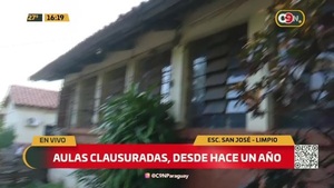 Limpio: Aulas Clausuradas, desde hace un año - C9N