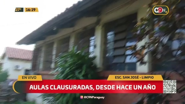 Limpio: Aulas Clausuradas, desde hace un año - C9N