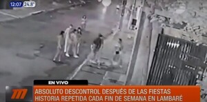 Absoluto descontrol después de las fiestas en Lambaré | Telefuturo