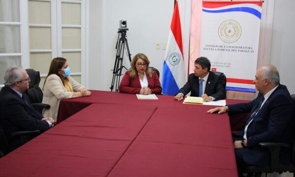 Colegio de Abogados del Alto Paraná y Consejo de la Magistratura concretaron un acuerdo de cooperación académica