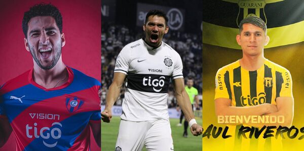 Principales movimientos en el mercado de pases del fútbol paraguayo