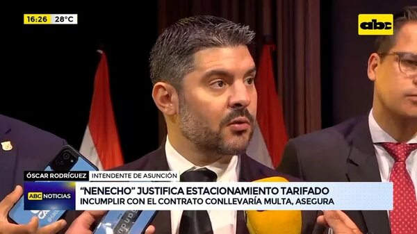 Video: Nenecho justifica estacionamiento tarifado - ABC Noticias - ABC Color