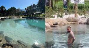 Multaza para Neymar por hacer un lago con playa artificial en su mansión