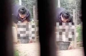 [VIDEO] ¡Terrible! Graban a mujer golpeando a su pequeña hijita