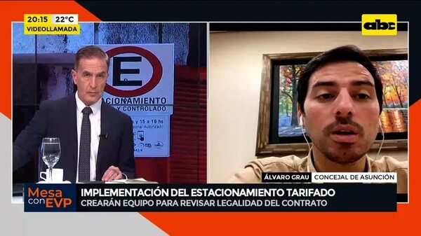 Estacionamiento tarifado: Crearán equipo para revisar legalidad del contrato - Mesa de Periodistas - ABC Color