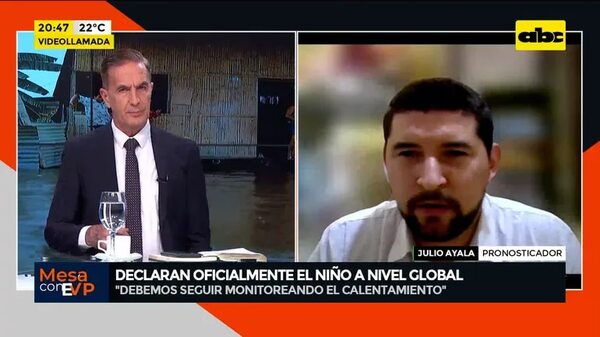 Fenómeno El Niño: En Paraguay se prevé un incremento de lluvias - Mesa de Periodistas - ABC Color