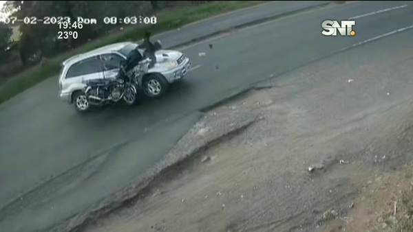Accidente brutal sobre la Ruta PY 01 - SNT