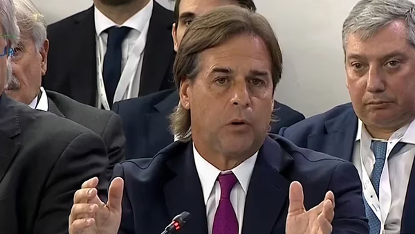Luis Lacalle Pou no firmó la declaración conjunta con Argentina, Brasil y Paraguay