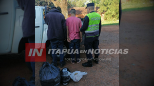 "CUIDACOCHES" HURTARON UN CASCO Y TERMINARON APREHENDIDOS  - Itapúa Noticias