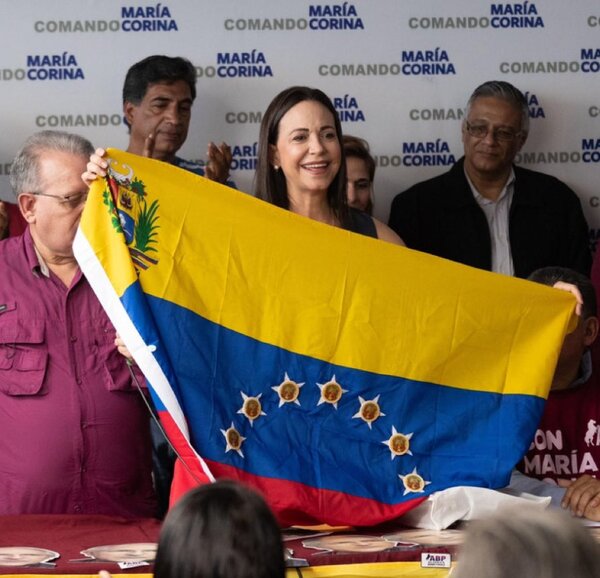 María Corina Machado agradece el apoyo de Paraguay tras medidas en su contra | 1000 Noticias