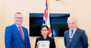La Nación / Fabiola Maldonado, destacada científica paraguaya recibió la ciudadanía británica