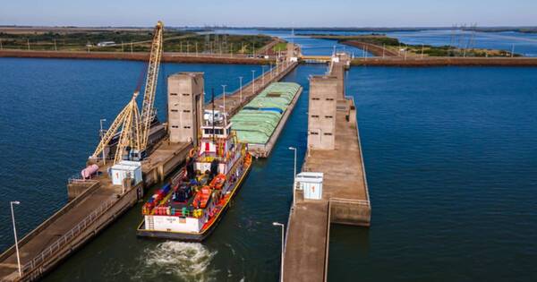 La Nación / Esclusa de Yacyretá permitió paso de 1.500.000 toneladas