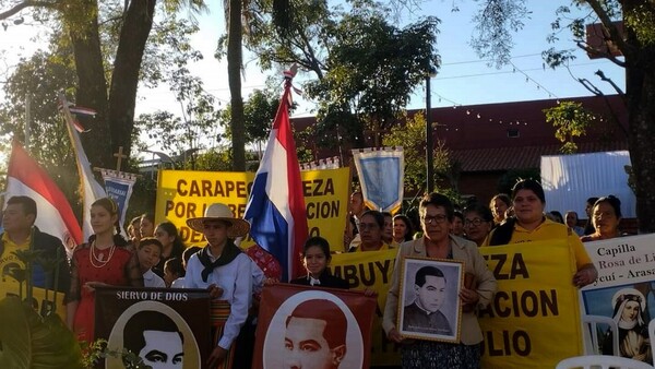En Ybycuí, fieles rezan por la canonización de pa’i Julio