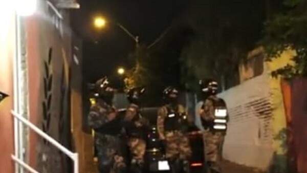 Allanamientos para localizar a asaltante que forcejeó con una policía