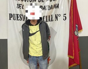 Detienen a hombre que hurtó motocarro