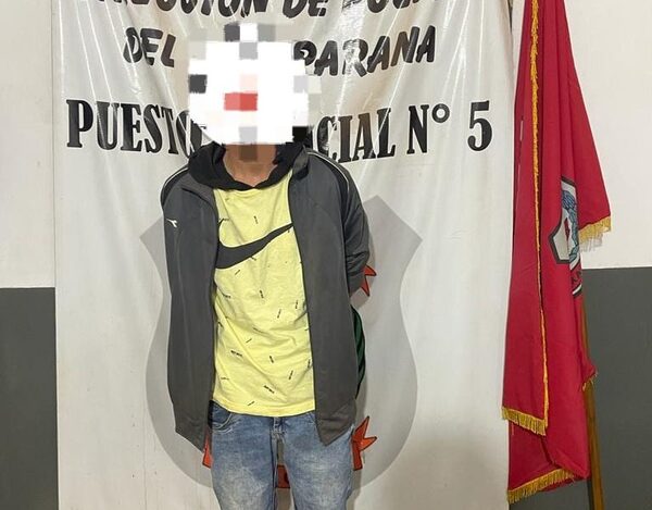 Detienen a hombre que hurtó motocarro