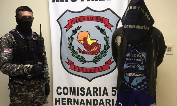 Detienen a buscado por robo