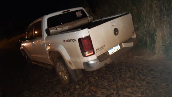 Rápida acción policial permite recuperar camioneta hurtada