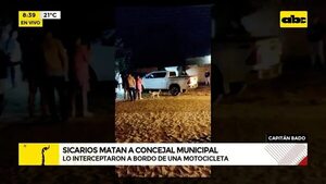 Capitán Bado: sicarios matan al concejal municipal Teobaldo Aquino - ABC Noticias - ABC Color