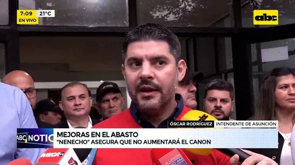Video: “Nenecho” Rodríguez asegura que no aumentará el canon - ABC Noticias - ABC Color