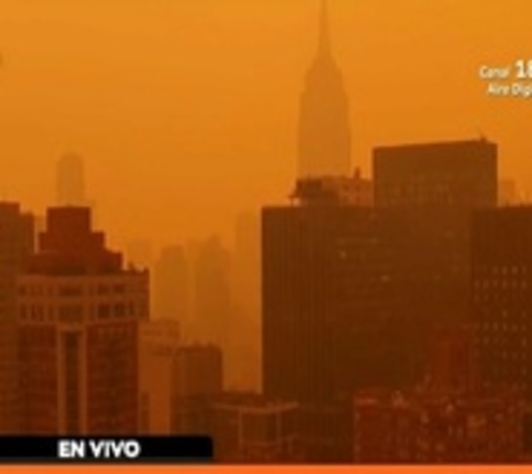 Nueva York registra alta contaminación del aire a raíz de incendios - Paraguay.com