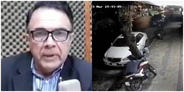 [VIDEO] ¡Así robaron la moto del Profe Mazier!