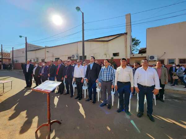 Inauguran sede registral en el Hospital Regional de Villarrica.