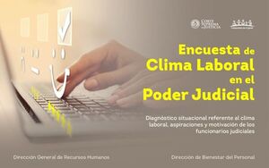 Finaliza encuesta para evaluar Clima Laboral en el Poder Judicial
