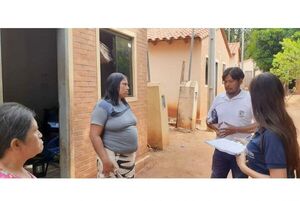 Representantes del Sistema de Facilitadores Judiciales realizaron difusión en comunidad Maká