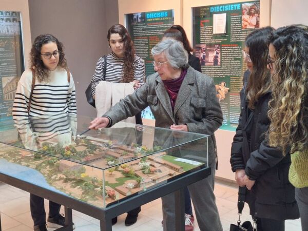 Comitiva de la Embajada de España visitó el Museo de la Justicia