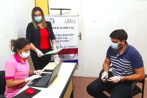 Juzgado de Paz de Guayaybi realizó audiencia vía videollamada