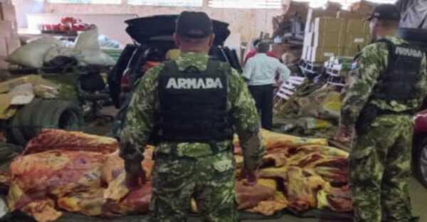 CDE: Imputan a tres hombres que transportaban 6.000 kilos de carne ingresados al país de contrabando - El Independiente