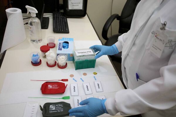 Realizaron primera jornada de extracción de muestras de ADN en sede judicial de Presidente Hayes