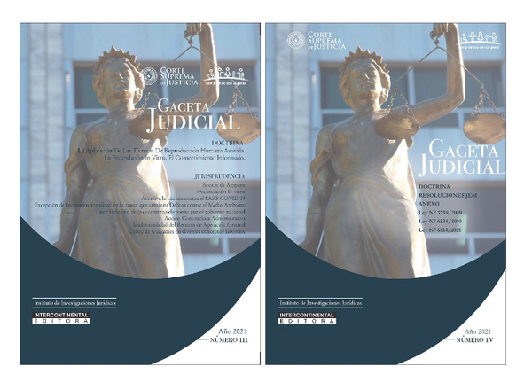 IIJ incorpora ediciones 3 y 4 de la Revista Gaceta Judicial