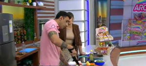 Bloque Cocina de la Mañana de Cada Día: ''Zapaliito relleno con Arcoiris'' - SNT
