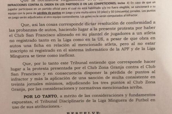 Zona Granja gana protesta y sería semifinalista de la Liga Minguera
