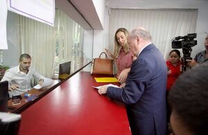 El presidente de la Corte Suprema, doctor César Diesel presentó denuncia formal ante el Ministerio Público