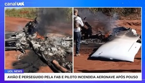 Avión sospechoso presumiblemente procedente de Paraguay es perseguido por la FAB en Paraná, Brasil - Radio Imperio