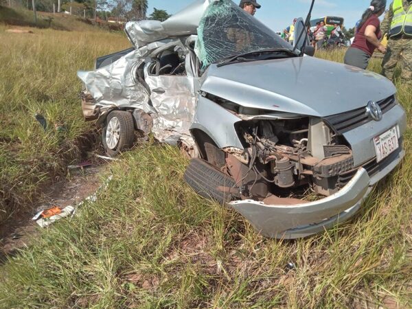 Accidente de tránsito sobre ruta PY08 se cobra la vida de un joven - Radio Imperio