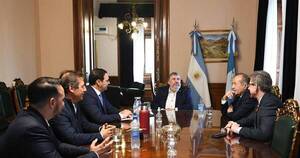 La Nación / Gobernador correntino acude a congresistas con reclamo fronterizo