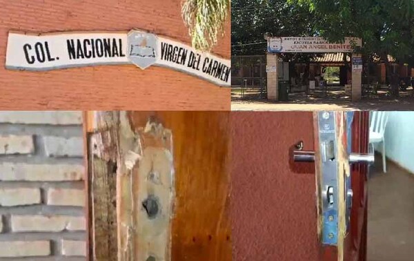 Malvivientes entraron a hurtar en dos instituciones educativas de Coronel Oviedo – Prensa 5