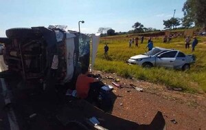 Un muerto tras choque entre automóvil y camión en Concepción – Prensa 5