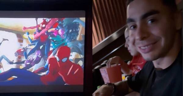 La Nación / ¡Fan de Spiderman! Miguel Almirón reservó una sala de cine en Asunción