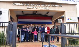 Inauguran USFs en Alto Paraná
