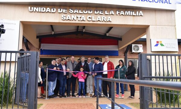 Inauguran USFs en Alto Paraná