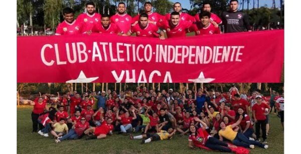 Atlético Independiente de Yhacá, aguarda con optimismo en su reducto al 20 de Julio, para el primer partido semifinal del torneo fútbol sanjosiano - Noticiero Paraguay