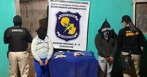 La Nación / Detienen a dos personas y decomisan gran cantidad de cracks en Concepción