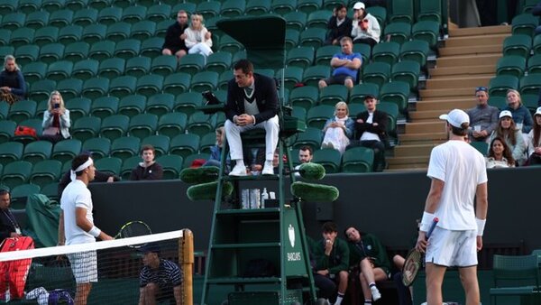 Cancelan 32 partidos en Wimbledon